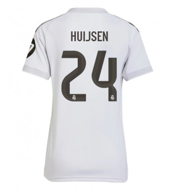Real Madrid Dean Huijsen #24 Replik Heimtrikot Damen 2025-26 Kurzarm